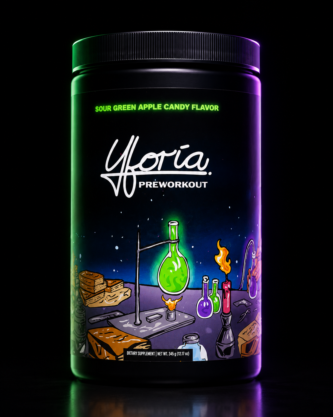Yforia Preworkout tub